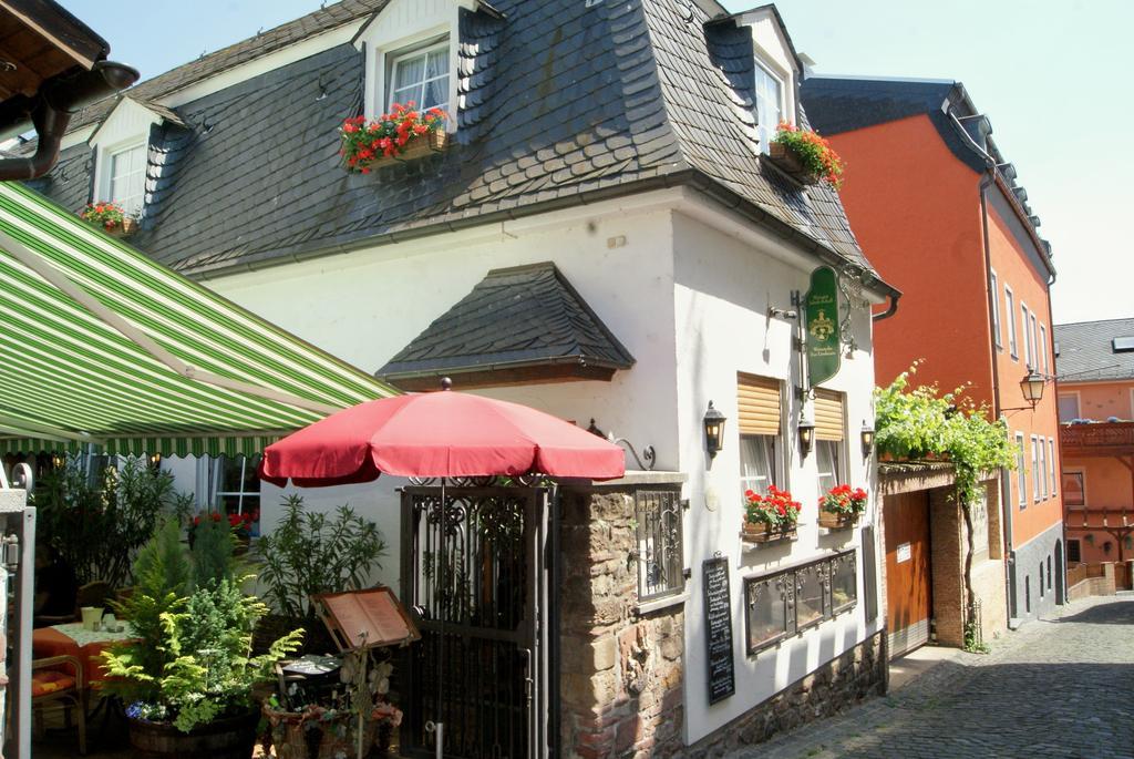Zur Lindenau Hotel Рюдесхайм ам Рейн Екстериор снимка